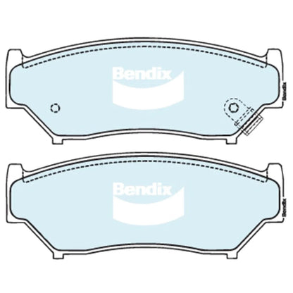 Front Disc Brake Pads 4WD for Suzuki Grand Vitara (1999-2005)