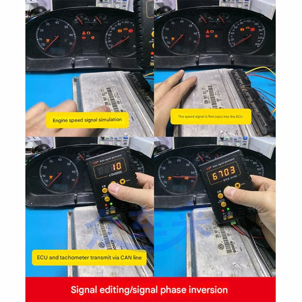 Automotive Sensor Simulator Tester  8000Hz Signal Generator Tool for Vehicle