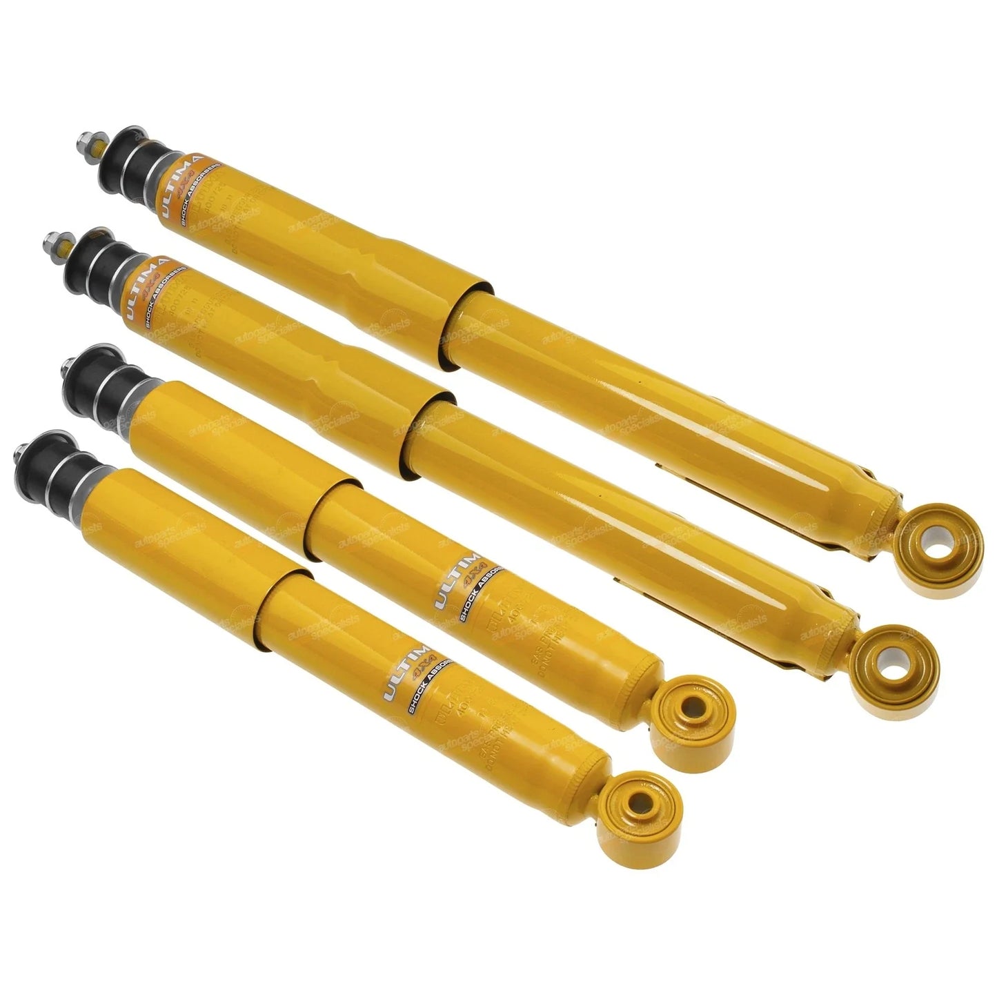 4 x Gas Shock Absorbers for Landcruiser IFS 100 Series Wagon V8 Petrol + Diesel