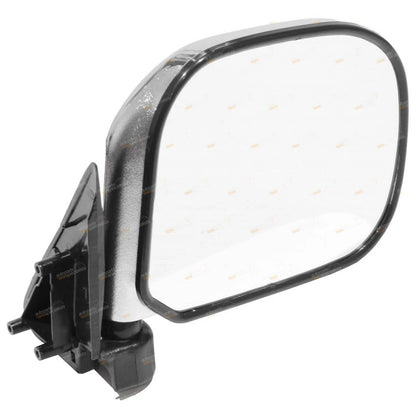 LH+RH 2 x Chrome Manual Door Mirror Pair for Toyota Hiace (1989–2005)