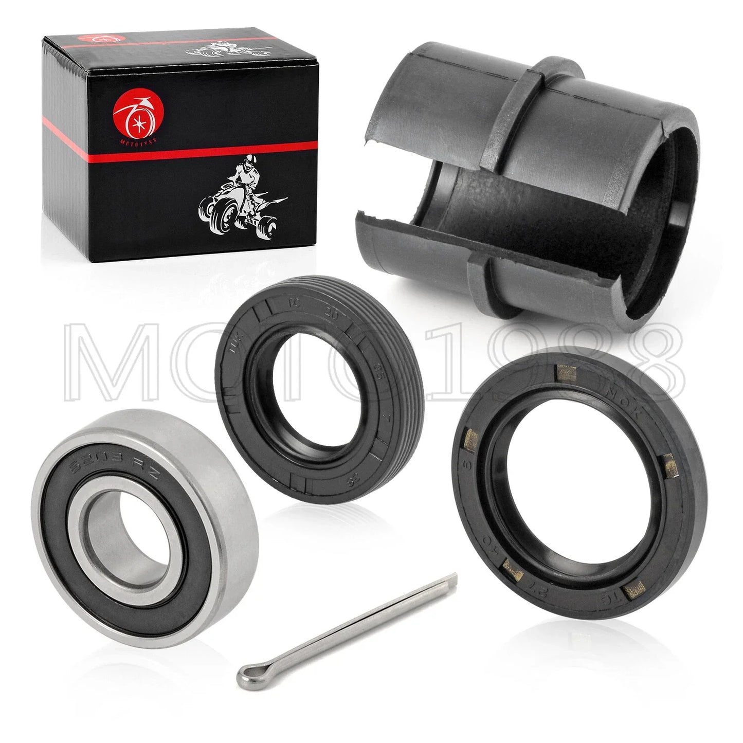 Steering Bushing Bearing Seal Kit for HONDA FourTrax 250 TRX250X (1987–1992)