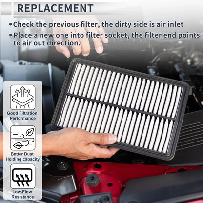 Engine Cabin Air Filter Combo for Honda Pilot 3.5L (2023-2024)