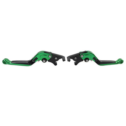 Green Extendable Brake Clutch Levers for BMW F900R F900XR F750GS F850GS (2019-2023)