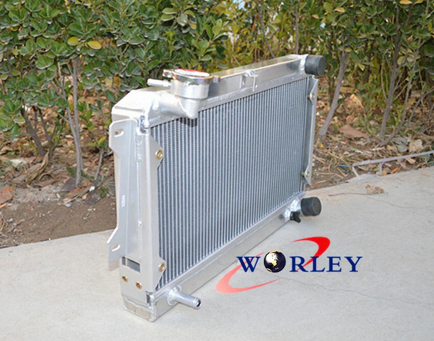 3 Rows Aluminum Radiator for Mazda R100 Familia Rotary 1000-1300 (1970-1978)