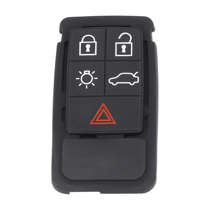 Rubber Remote Key Fob Case Pad for Volvo XC60 XC70 V70 S60 S80