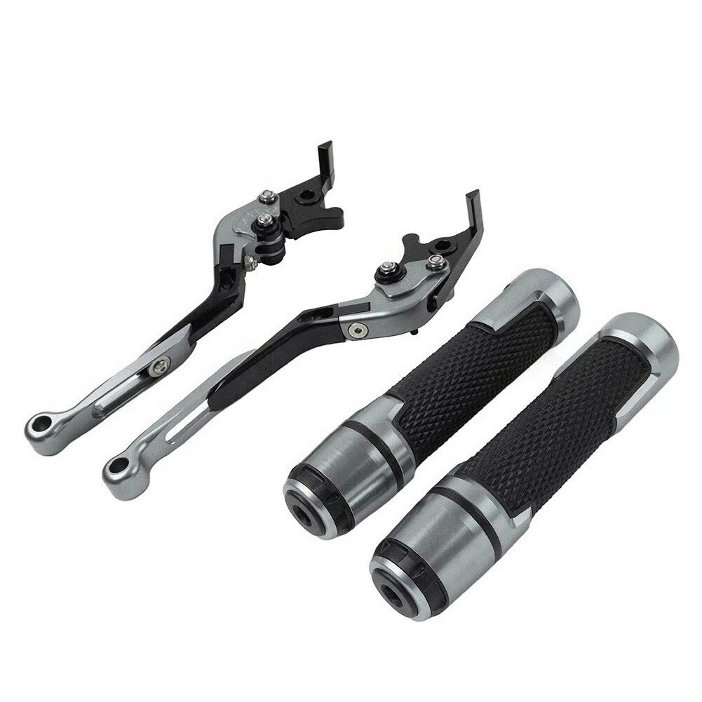 Folding Titanium Brake Clutch Levers Grip Set for Suzuki GSXR600/750 (2006-2019)
