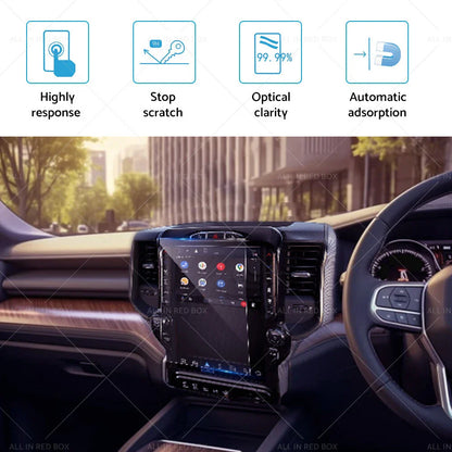 12" Touch Screen Protector Tempered Glass for RAM 1500 (2020-2022)