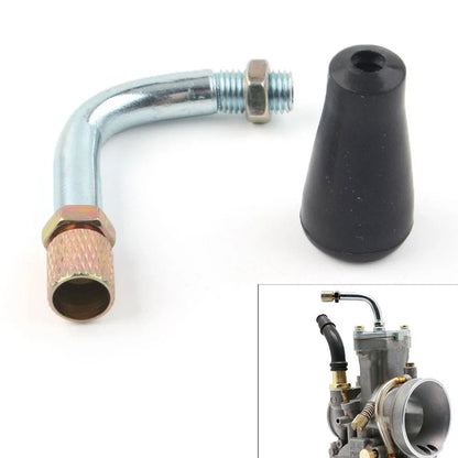Carburetor Screw Guide Elbow Tube for Dellorto PHBG ZSK Motorcycle