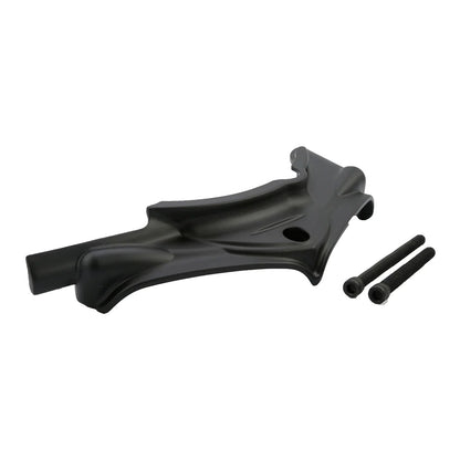 Black Cylinder Base Side Cover for Harley Touring, Dyna (2006-2016)