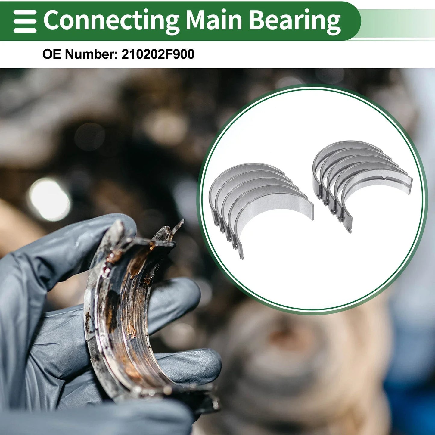 Main Bearing Set for Hyundai Santa Fe 2009-2018