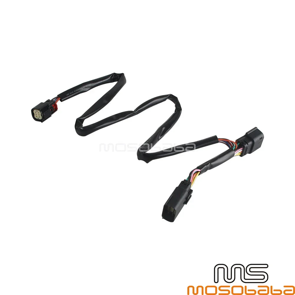 LED Tour-Pak Brake Tail Side Lights Wiring Harness for Harley CVO Street 23