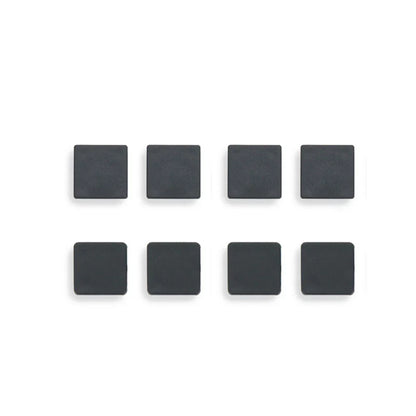 8 Pcs Rubber Feet Screw Covers for Playstation 2 PS2 Console