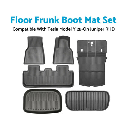 Frunk Toolbox Boot Mat Set for Tesla Model Y (2025-On)
