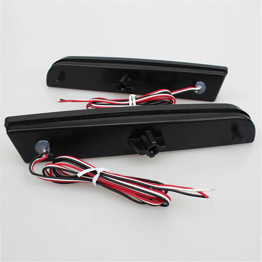 Smoked Lens Rear Bumper Brake Lights  For Mitsubishi Lancer, Outlander