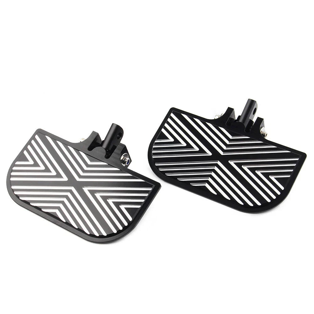 Aluminum Mount Passenger Floorboards for Harley Sportster XL Dyna