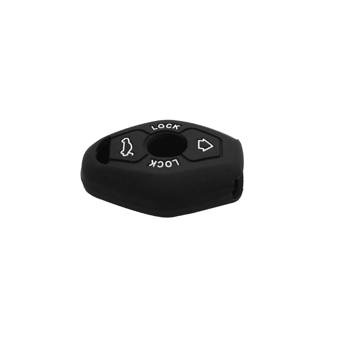Black Silicone 2-Button Remote Key Cover Case for BMW