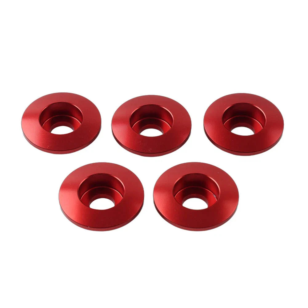 5 Pcs Front Brake Disc Gasket Red for Honda CB150R CB250R CB300R (2013-2023)
