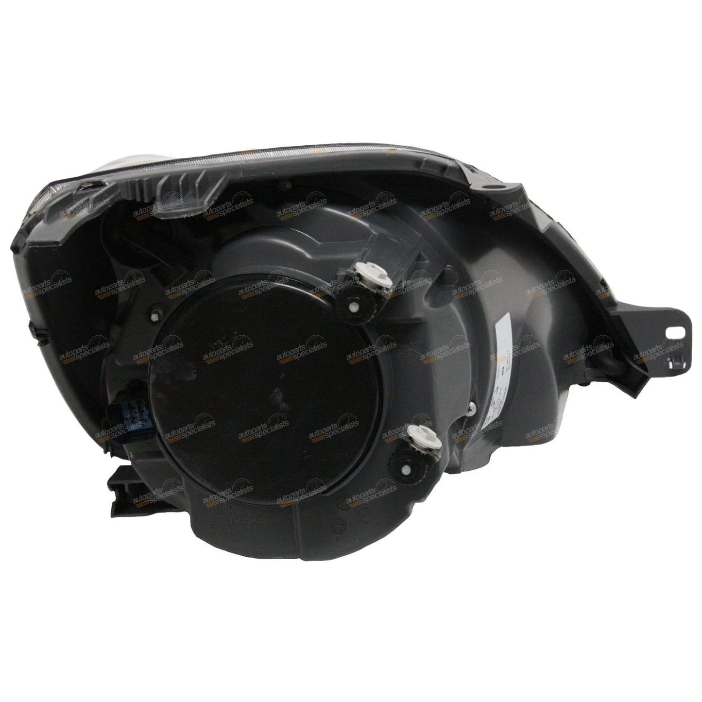 L/R Black Headlight for Ford Fiesta (2005-2008)