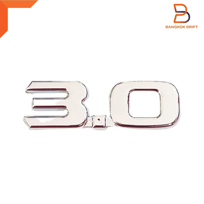 3.0 Chrome Front Door Logo Emblem Badge for Toyota Hilux Vigo (05-20)