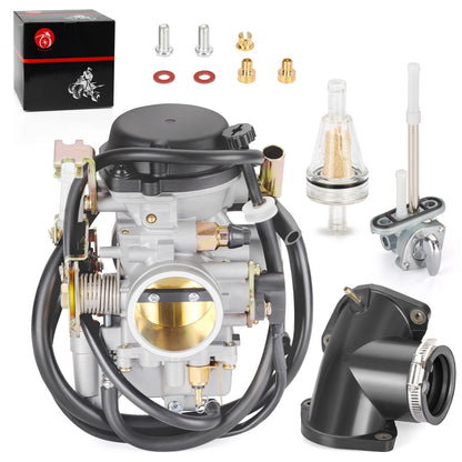Carburetor + Intake Manifold + Fuel Petcock for Yamaha XV1600 (2002–2009)