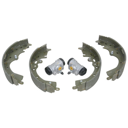 Rear Brake Shoe Set 2 x Wheel Cylinders for Hiace Van (2005–2012)