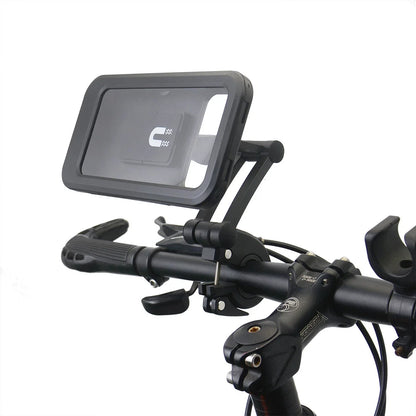 Waterproof Bicycle Phone Holder for Bike Motorcycle Handlebar Mount
