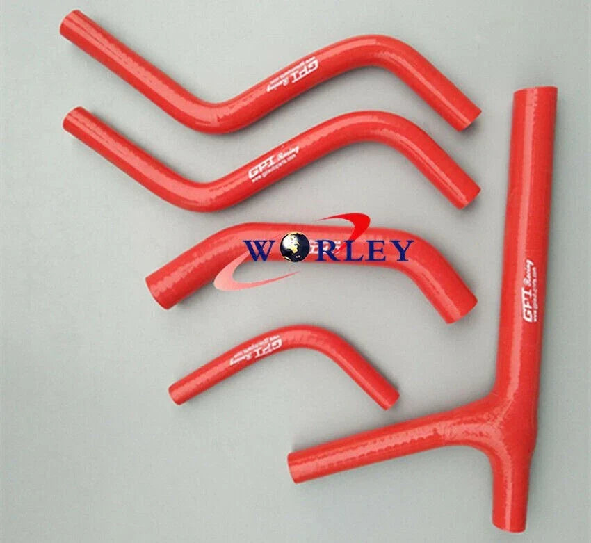 Silicone Radiator Hose for Honda CR125R CR125 1987-1988 ( Blue)