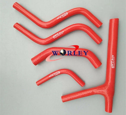 Silicone Radiator Hose for Honda CR125R CR125 1987-1988 ( Blue)