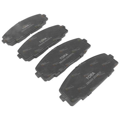 Front Disc Brake Pads Set for Toyota Hiace Van KDH/TRH 200 Series (2005–2012)