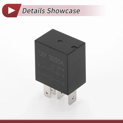 4 Pins Multi-Purpose Relay for Mercedes-Benz, Audi, VW, Volvo 12V 80A