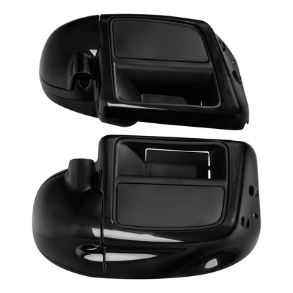 Lower Vented Fairings for Harley Electra Street Glide (2014-2025) Black Quartz