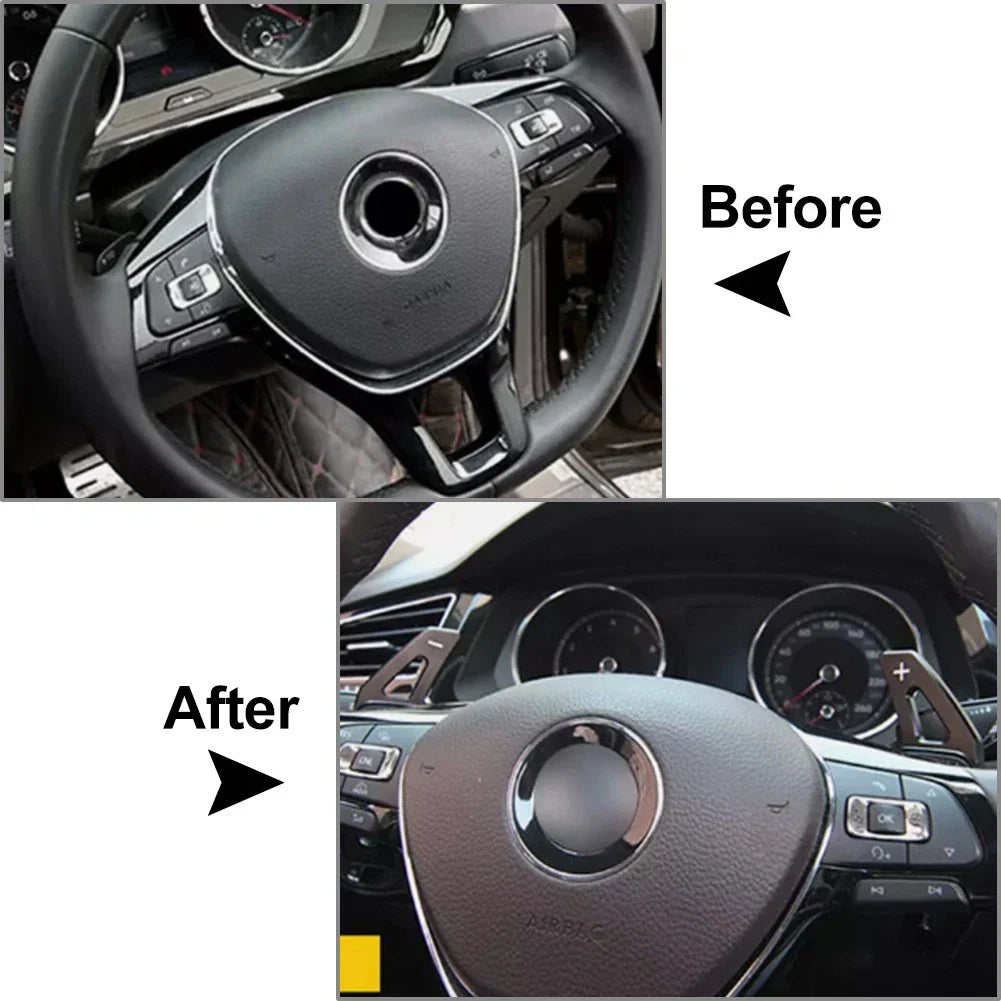 Steering Wheel Paddle Shifter Extensions for VW Golf, Atlas, Sharan, CC, Touareg (2020-2023)