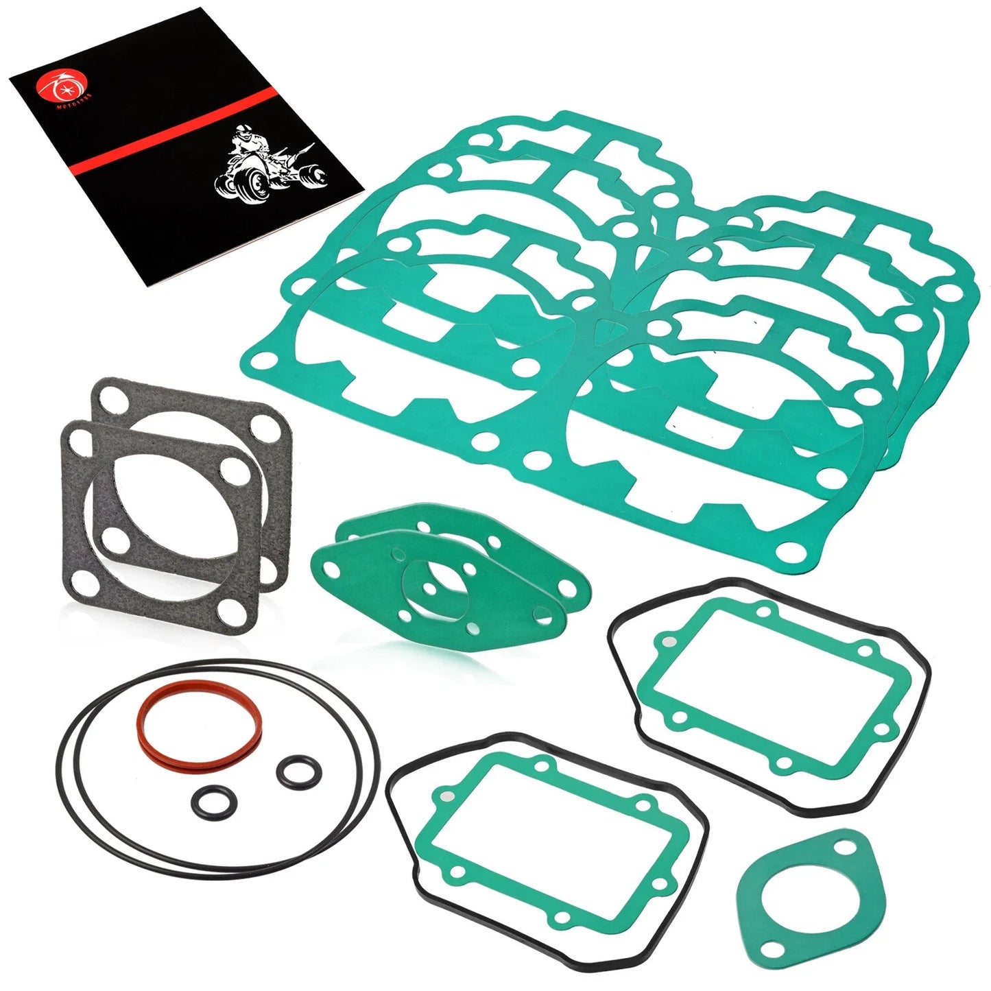 Pistons 82mm STD DUAL Ring Bearing Gasket for Ski-Doo GTX (2005–2007)