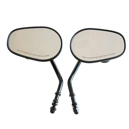 Black Rear View Side Mirror for Harley Davidson Fatboy (1990-2017)