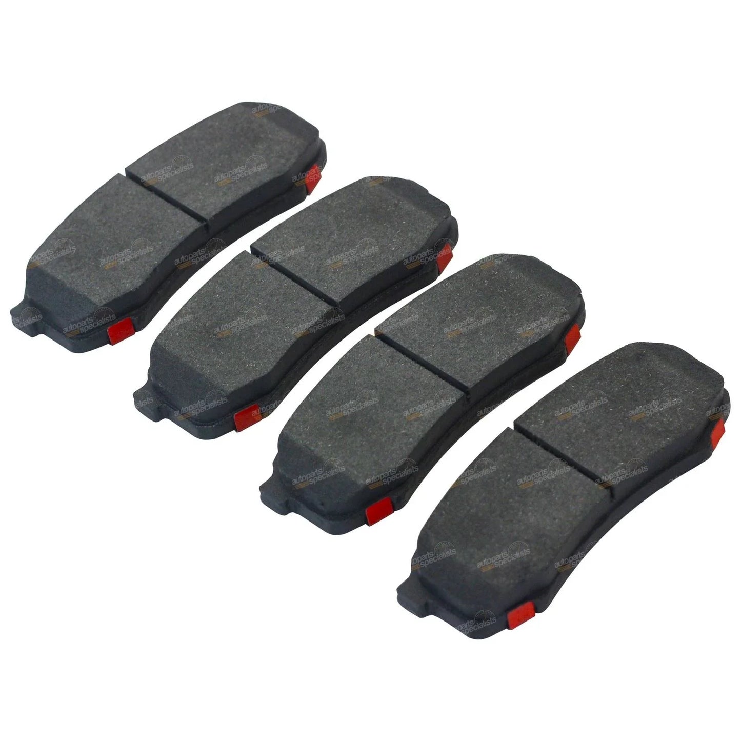 Rear Disc Brake Pad Set for Toyota Prado RZJ95 VZJ95 KZJ95 (1996–2002)