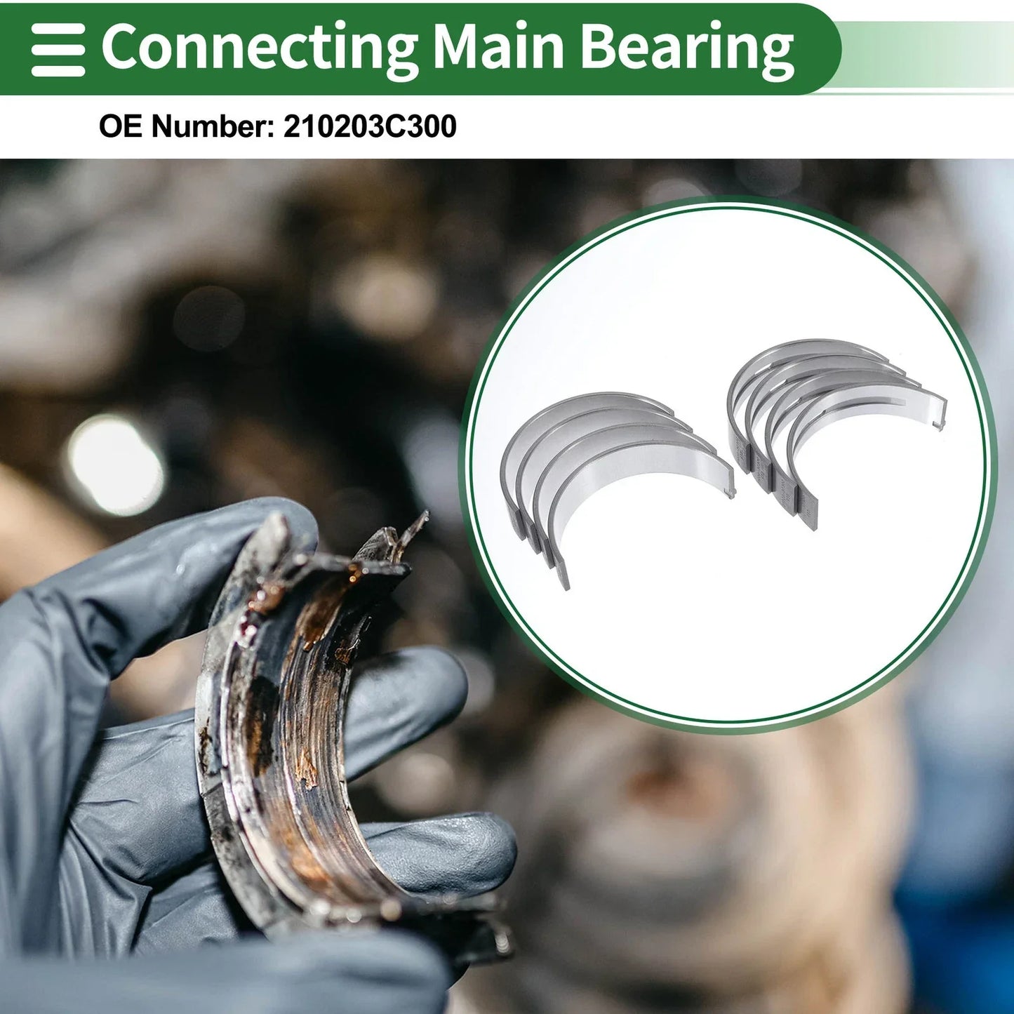 Main Bearing Set for Hyundai Santa Fe (2006-2015)