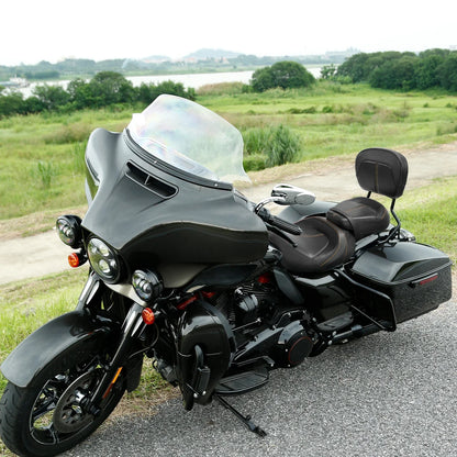 Driver & Passenger Backrest Pad for Harley Road King Glide (2009-2023)