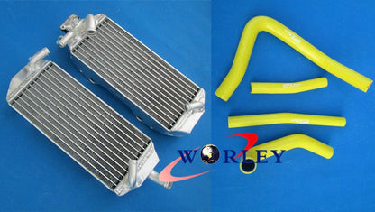 Aluminum Radiator + Hose for Suzuki RM250 1996-2000