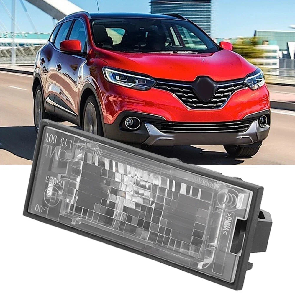 Rear Number Plate Light for Renault Master, Megane, Trafic, Clio, Laguna (2001-2023)