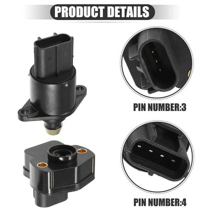 Throttle Position Sensor & Idle Air Control Valve for Jeep Wrangler, Grand Cherokee (1999-2004)