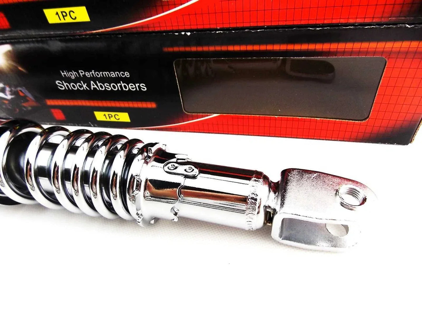 317mm JBS Chrome Rear Shock Absorbers for Honda CJ250T