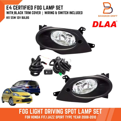Fog Lamp Driving Light H11 55W for Honda Fit/JAZZ Sport (2008-2010)