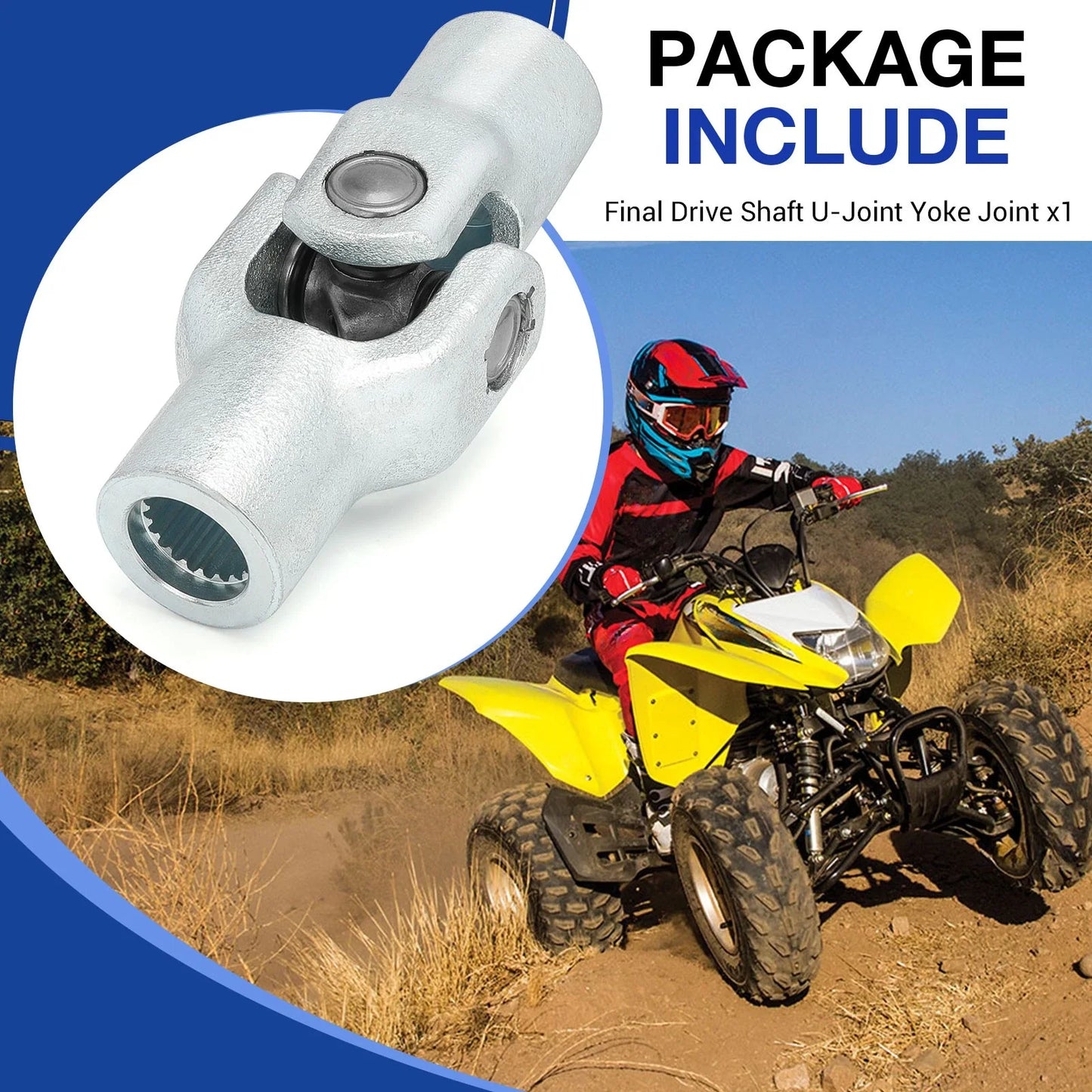 U-Joint Yoke Joint for Honda Foreman Rubicon 500 (2001–2014)
