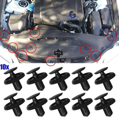 10 x Engine Under Cover Clip Retainer Fasteners for Toyota Camry, Lexus (2007-2023)