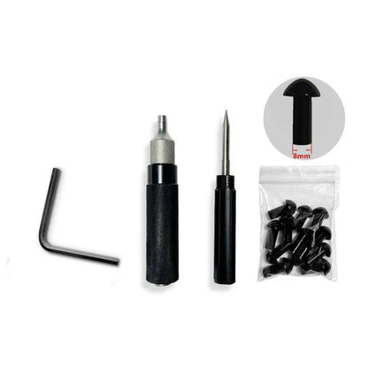 Tire Repair Kit - Mushroom Plug Probe Nozzle Tool for Universal Car Motorcycle