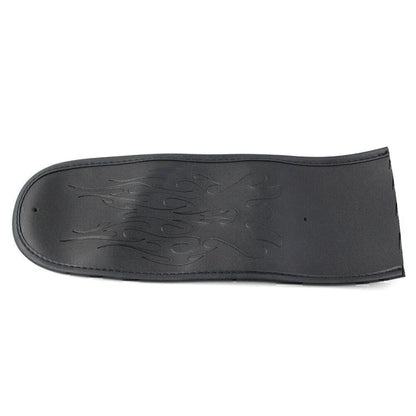 Leather Cushion Rear Flame Stitching for Harley Dyna Fat Bob & Street Glide