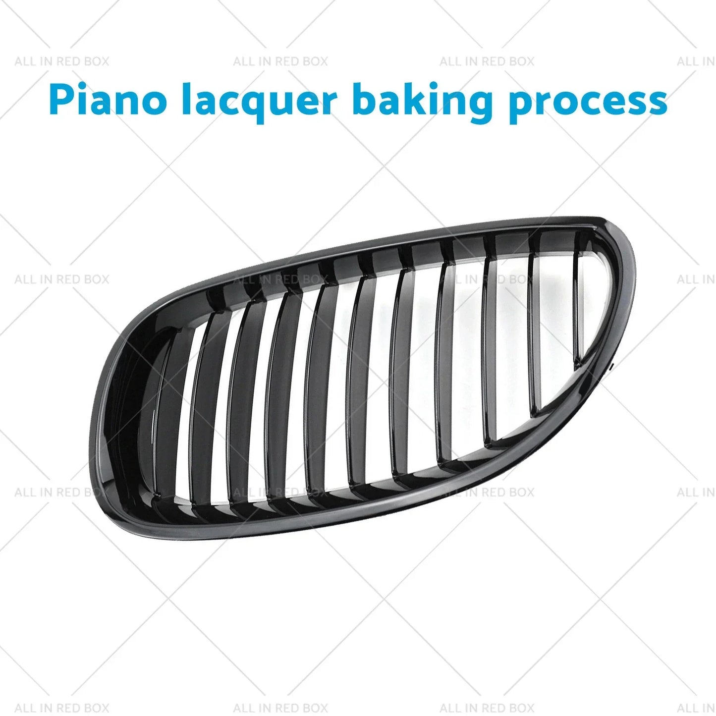 Gloss Black Front Grille for BMW E60 E61 5 Series (2003-2010)