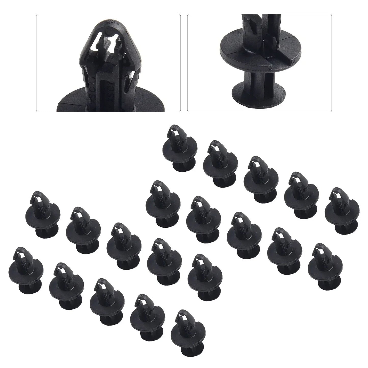 Undertray Rivets / Black ABS for Tesla Model 3 (2017–2026)