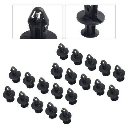 Undertray Rivets / Black ABS for Tesla Model 3 (2017–2026)