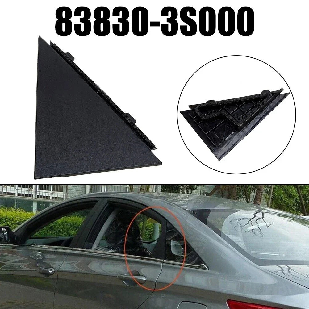 Left Side Rear Door Pillar Triangle Molding for Hyundai Sonata (2009–2014)